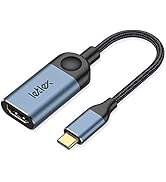 HDMI 4k Cable 4K@30Hz USB C to HDMI Adapter Display Port to HDMI Adapter with Aluminum Shell Thun...