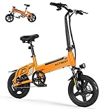 Powerful Performance Mini Ebike: Equipped with a 750W peak motor, the ebike offers smooth acceleration and speeds up to 18MPH, making it ideal for both city commuting and outdoor adventures. Removable Built-in Battery: The 36V 7.8Ah UL2849-certified ...