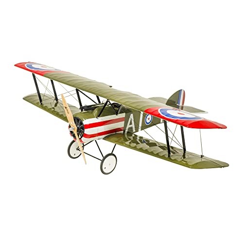Biplano Sopwith Camel DW Hobby 1.2M ARF balsa para aeromodelismo clásico SCG3001