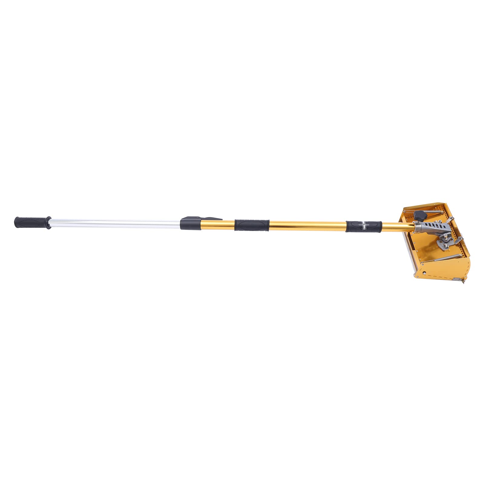 Boite de Finition Enduit Placo Kit, Plate Cloison Sèche Poignée Outils,Truelle de Maçon Drywall Kit pour Nettoyage, Réglable Poignée 101-50 cm, pour Décoration Murale et Construction