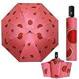 ☂️【Automático, de Secado ultrarrápido y ligero】Umbrella es liviano, de secado rápido, súper absorbente, reafirmante, antibacteriano, llueva o truene. El paraguas está hecho de tela de teflón de alta densidad 190T, que tiene alta densidad.Tiene tecnología impermeable más avanzada y secado rápido, y lo mantiene seco en días lluviosos.