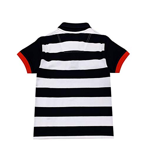 Image of Baby-Boys Cotton Blend Collared Neck T-Shirt