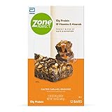 ZonePerfect Protein Bars, 18 vitamins & minerals, 10g protein, Nutritious Snack Bar, Salted Caramel...