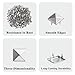 800 Pcs 10mm Pyramid Studs for Clothing Metal Studs for Clothing with Tool Perfect for DIY Leather Crafting Punk Fashion Rivets for Jackets Bags Shoes Belts and Pet Collars