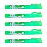 5 bolígrafos fluidos de corrección multiusos para ocultar la privacidad en documentos confidenciales, recibos, facturas, dirección de correo, pulverizador de viaje