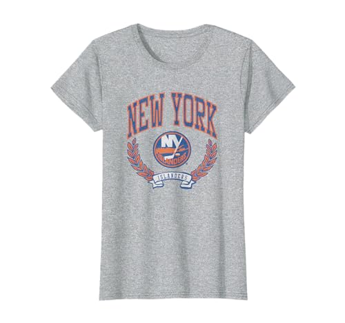 New York Islanders Vintage Victory Gray Officially Licensed T-Shirt