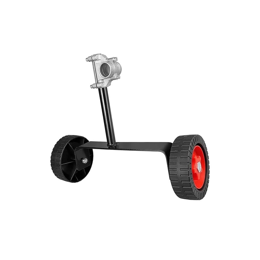 Roue de support coupe gazon accessoire désherbage réglable 12cm - 7