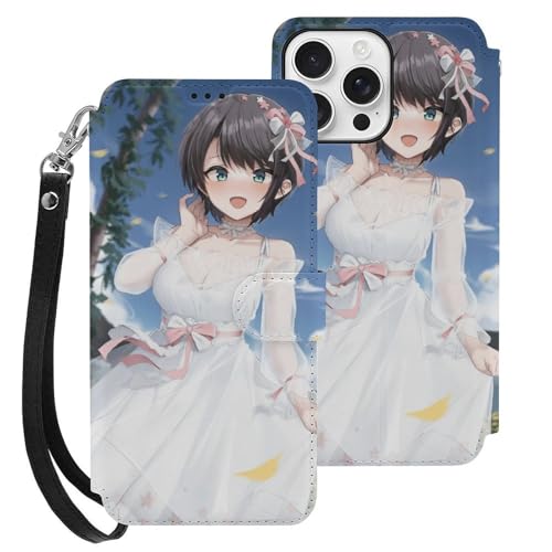iPhone 16 Pro Max ��p�P�[�X �蒠�^ �I�V�����A�j���� VTuber ���΂� �X�}�z�P�[�X �y�Ռ��z������TPU�f�� �S�ʕی�z ���z�^ IPhone��p�P�[�X/�J�o�[ �D/�J�[�h���[ ���u��/�X�^���h�@�\ �y�� �Ռ��z�� �����Y�ی� �w