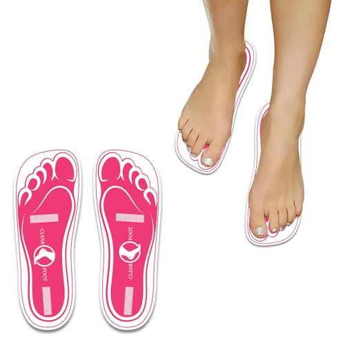 60Pairs(120Feets) Disposable Stick Spray Tanning Feet Pads Perfect for preventing spray tan solution Deluxe & Hygienic Spray Tan Feet Pads-Ideal for Salons and Spas or Home Easy to Apply