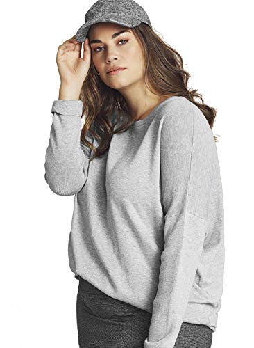 Zizzi Mujer Strickpullover suéter Not Applicable, Gris (Grey 1810), 56 (Talla del Fabricante: XL 54/56)