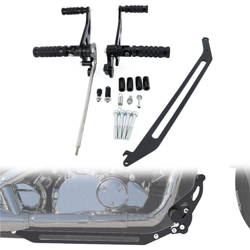 Repose-pieds de commande avant pour moto Yamaha XVS650 et XVS400