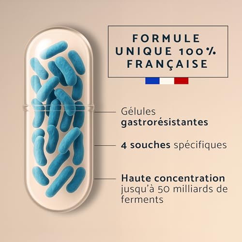 Apyforme - Lactobacillus Gasseri Probiotique Ventre Plat et Détox - Flore Intestinale Digestion - Jusqu'à 50 Milliards d'UFC/Jour - 60 Gélules Gastro-Résistantes - Fabriqué en France – Image 6