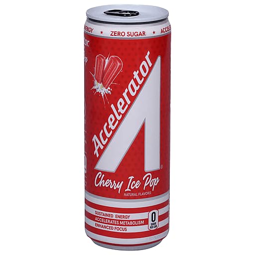 Accelerator CHERRY ICE POP (Pack of 3) Cans Zero Sugar
