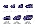 Purrdy Paws Soft Nail Caps for Dog Claws Violet Glitter X-Large