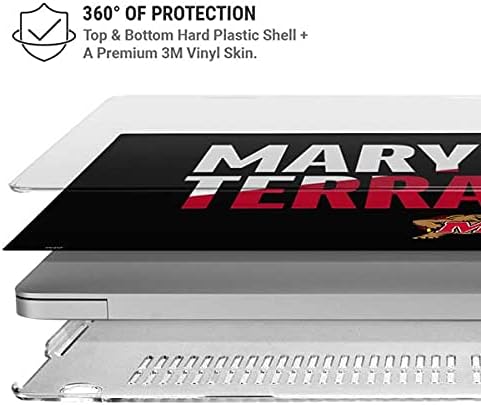 Skinit Case + Skin Compatible with MacBook Pro 16in (2019-20) - Officially Licensed Maryland Terrapins Logo Design