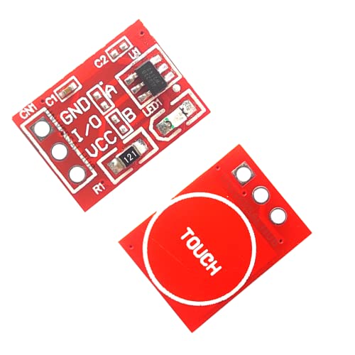 UNIVERSAL HUB TTP223 Touch Key Switch Module Touching Button Capacitive ...