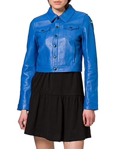 Blauer Pelle blouson en cuir femme d\'exception sans doublure et finitions main