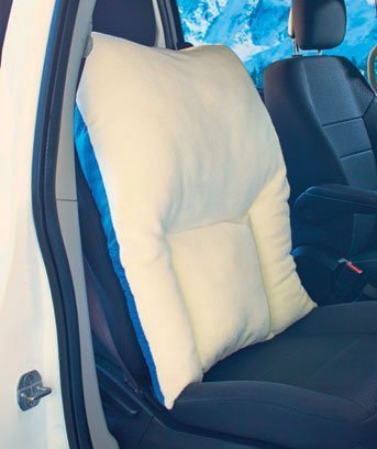 High Back Sherpa Comfort Pillow #TOP2