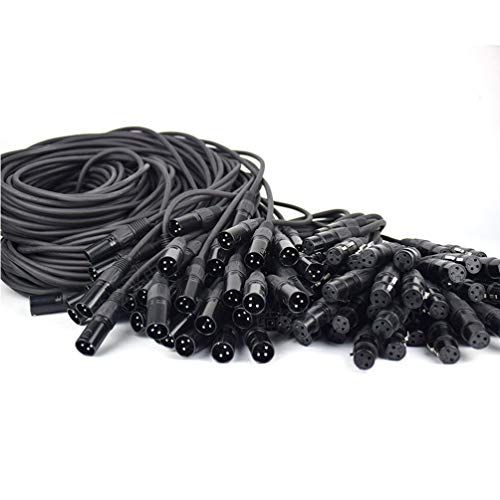 TEHAUX 10 Pcs Cabo de Segurança 3- Cabo de Luz de Pino Luminárias de Iluminação de DJ para Mover a L