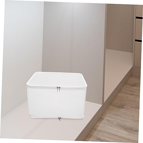 Boîte pliable en PP blanc pour ranger le linge sous le lit