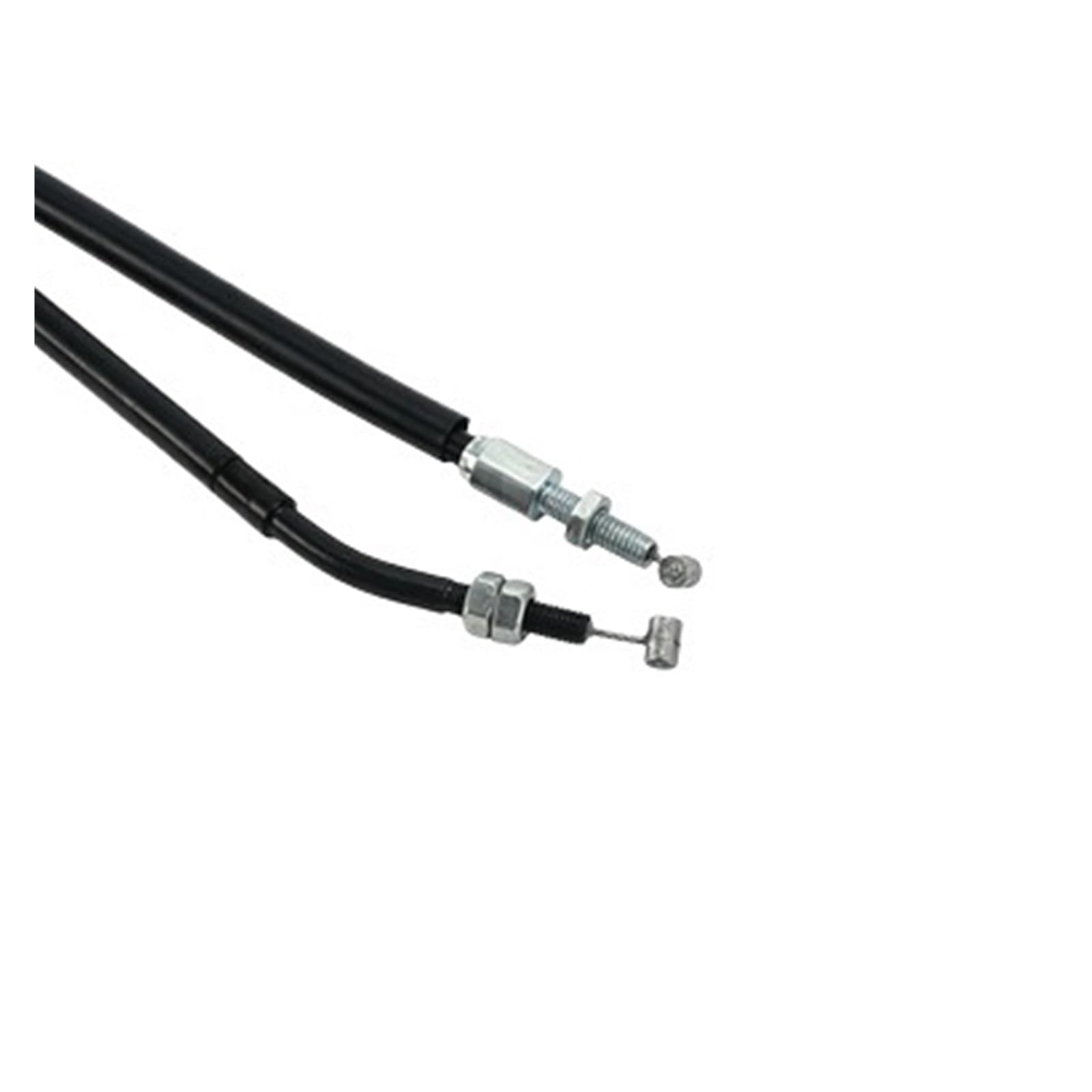Cable de Gas del Acelerador de la Motocicleta Cable del Acelerador Líneas de Alambre de Empuje y tracción compatibles con Yamaha SR400 2001-2018 3HT-26311-00-00 3HT-26312-00-00