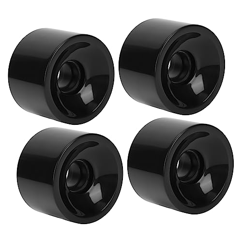 Gogogmee Chic Skateboard Wheels 4 Pack Pu Wheels High Resilience Skateboard Accessories Easy Install