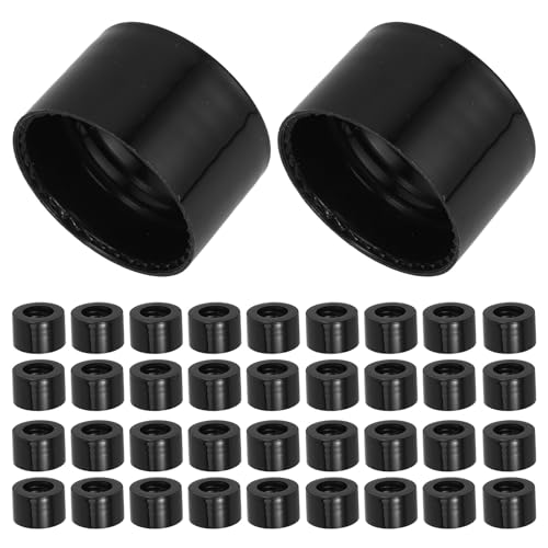 Generico 20 Pezzi Tappi per Bottiglie Profumo con Foro PP Cappucci Ermetici per Oli Essenziali Tappi Ricambio Diffusore con Chiusura Sicura e Design Interno Antigoccia per Bottiglie in