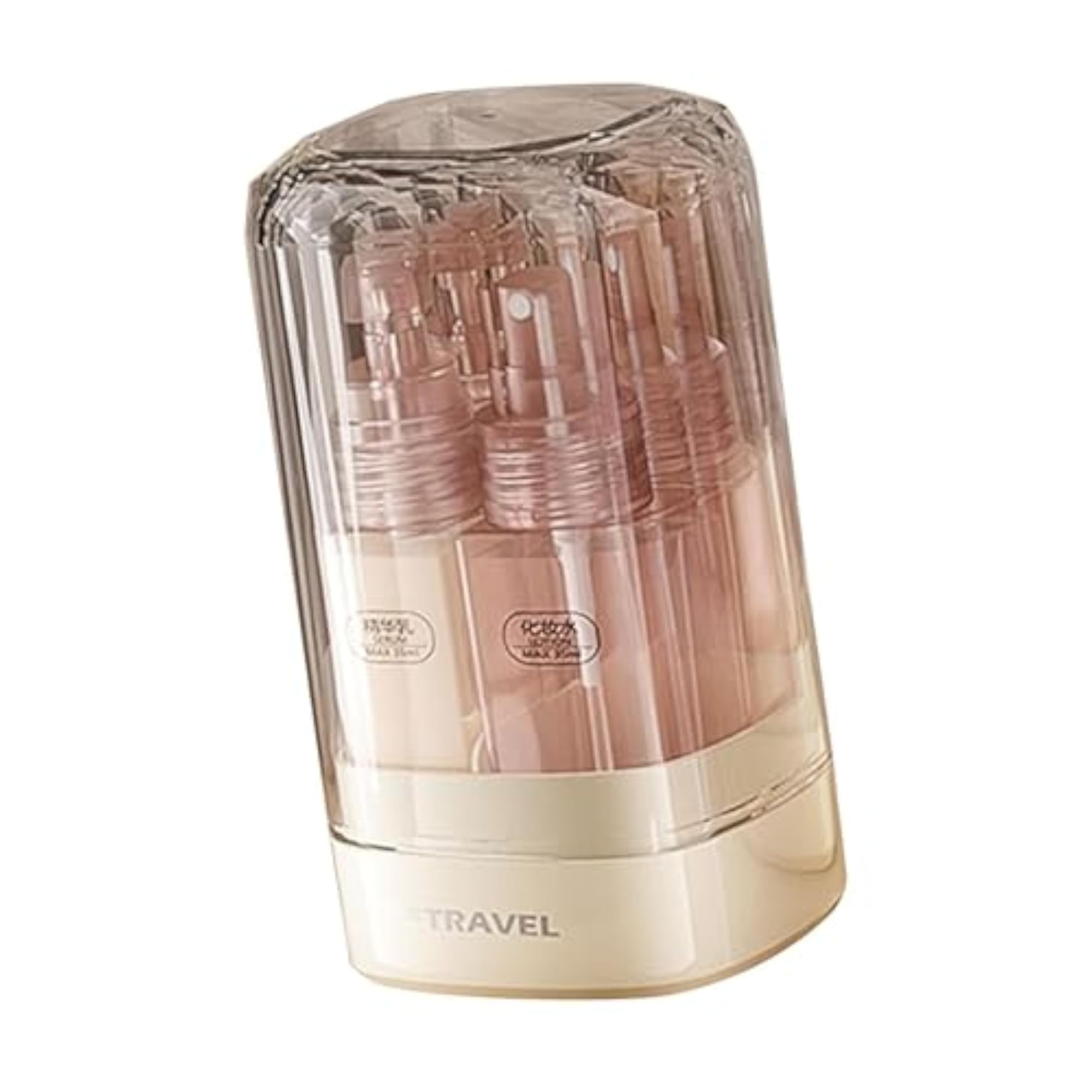 4X Travel Bottles Set for Body Lotion and Cosmetics