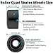 NONMON Ruedas Rodamientos para Patines Cuatro,4Pcs 57MM 82A Patines en Paralelo Repuesto...