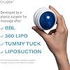Bruizex Lymphatic Drainage Massager, Massage Roller Ball, Fibro Body Roller for Fibrosis Treatment, Liposuction, 360 Lipo, Tummy Tuck & BBL Post Surgery Recovery