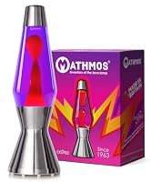 MATHMOS Astro Lava Lamp The Original - Violet/Red