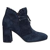 NERO GIARDINI Donna Tronchetto con Lacci Incrociati BLU Mod. 37