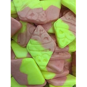 Bubs Strawberry Cheesecake Romb schuim – Scandinavische snoepjes (750 g)