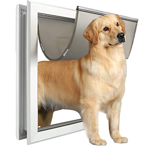 Canine Door Doggie Door with Sturdy Aluminum Body, XL Doggy Door for Door, Additional-Giant Pet Door with Computerized Closing & Sturdy Flap for Vitality Environment friendly, Lockable Closing Panel & Simple to Set up Canine Door Doggie Door with Sturdy Aluminum Body, XL Doggy Door for Door, Additional-Giant Pet Door with Computerized Closing & Sturdy Flap for Vitality Environment friendly, Lockable Closing Panel & Simple to Set up