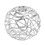 Abat-jour en maille métallique légère – son design créatif et original en fait une décoration parfaite pour la maison, un bar, une boutique, un restaurant, une fête, etc. suspension de style vintage