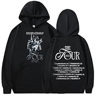 PREMIUM DESIGN: Concert tour hoodie featuring 2023 European cities tour dates and artistic graphic print design in a street-style aesthetic MATERIAL COMPOSITION: Made with high-quality polyester blend fabric weighing 350-400g, offering comfort and du...