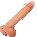 Realistic Adult Tool for Women for Hands Free Play Heating Automatic Electric Machine for Date Nights Women Pleasure with 7 Frequency Thrusting Stimulation Modes