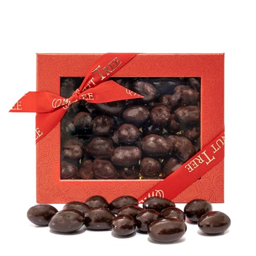 Walnut Tree – Gourmet Brazil Nuts, Hazelnuts & Almonds Gift, Covered in Rich Dark Chocolate – Hand Packed – Great Taste Award Winner – Luxury Gift Selection, Birthday, Anniversary, 300g