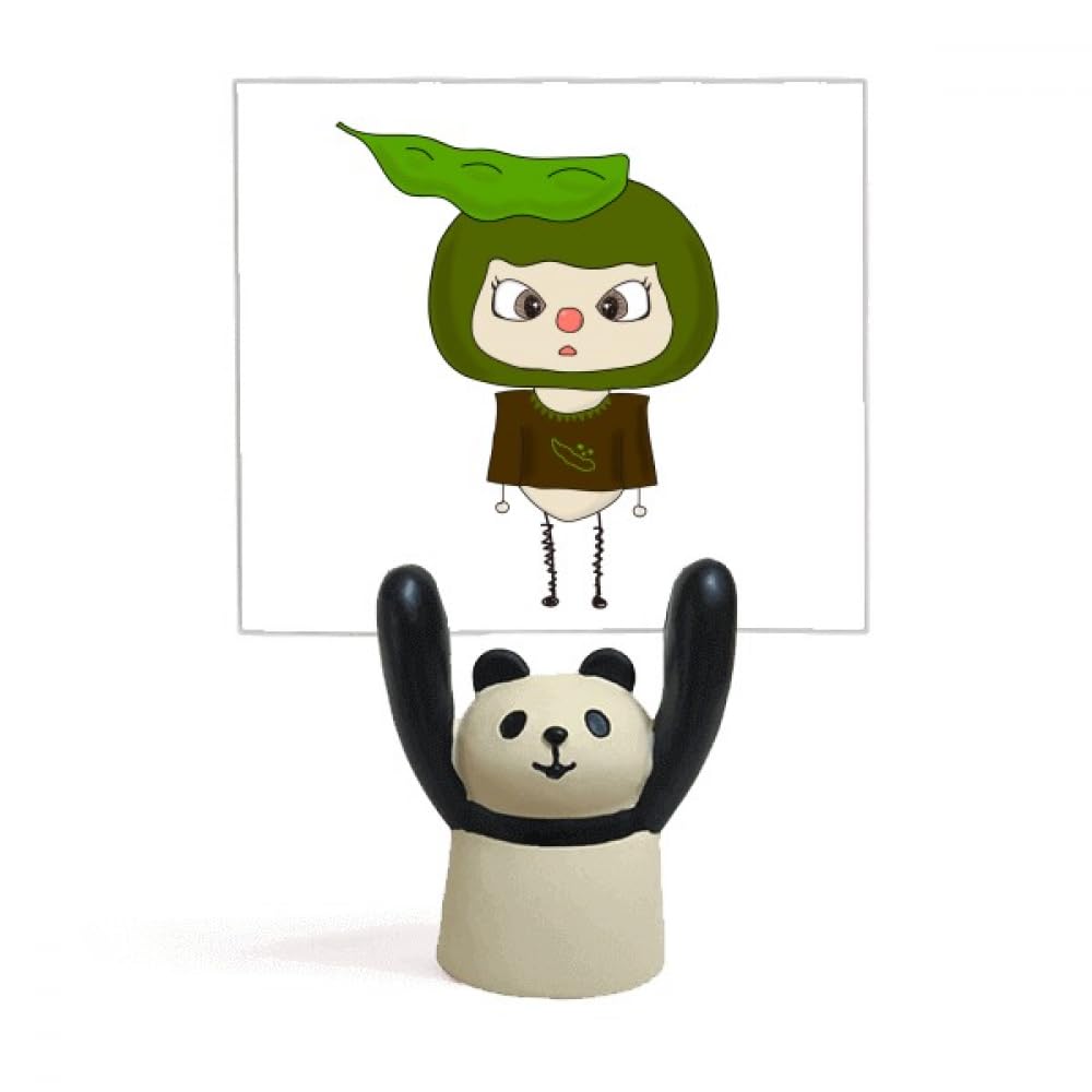 Support pour mémo panda vert UU pince-notes de bureau - 4