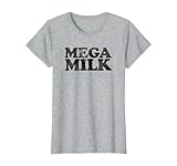 Anime T-Shirt: Mega Milk Shirt Anime Girl Cosplay Tee T-Shirt