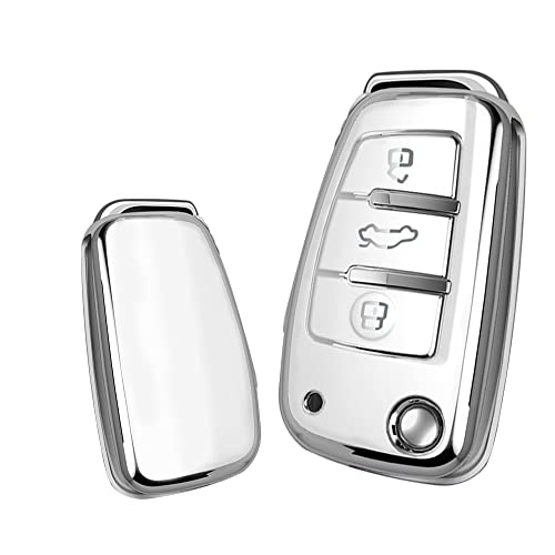 Coque De Clé Pliable Pour Audi C5 C6 R8 A1 A3 A4 A5 A6 A7 Q3 Q5 Q7 S6