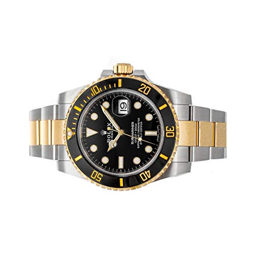 Rolex Submariner Date Black Dial Yellow Gold/Steel Men's Watch 116613LN-00012