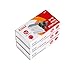 Eagle No.10 Mini Premium Staples for #10 Staplers, 1000 pcs Per Box, 3 Boxes in Pack (3000pcs Total), Silver