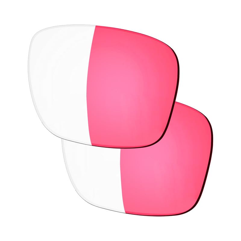 La mejor selección de Lentes Ray Ban Rosas comprados en linea. 48 YEIN Lentes de repuesto para Ray-Ban Meta RW4006 (50 mm) Wayfarer, unisex, lentes de sol polarizados con bloqueo de luz azul, Rosa fotocrómico con bloqueo de luz azul