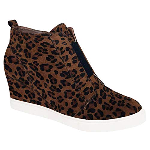 leopard bootie sneakers