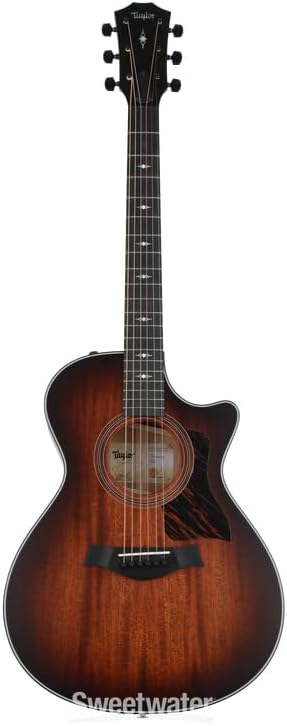 Taylor 322ce V-Class Grand Concert Acoustic-electric Guitar - Tobacco 046
