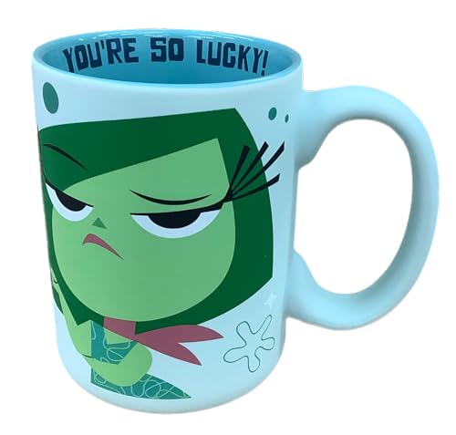 Disney Pixar Inside Out 2 Coffee Mug, Disgust & Envy - You're So Lucky!