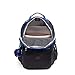 Kipling Seoul Go Laptop Backpack (Black Contrast Blue)