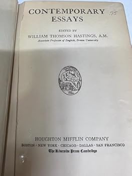 Hardcover Contemporary Essays Book