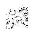 Internally Threaded 316L Surgical Steel Horse Shoes with Balls (Sold Individually)